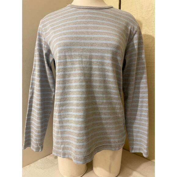 Paul Smith London Women's Size Large‎ Crew neck Pullover Shirt Knit Striped - Picture 1 of 6